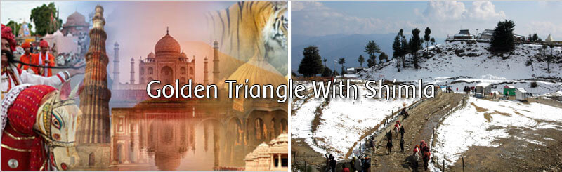 GOLDEN TRIANGLE WITH SHIMLA